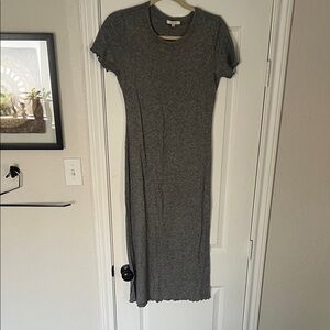 Z Supply Charcoal Midi Dress